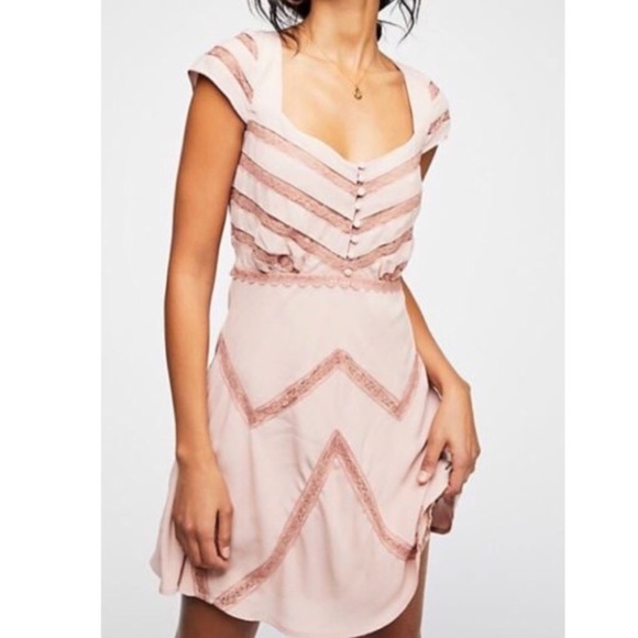 Free People Dresses & Skirts - Free People Elle Mini Dress In Toasted Mink NWT